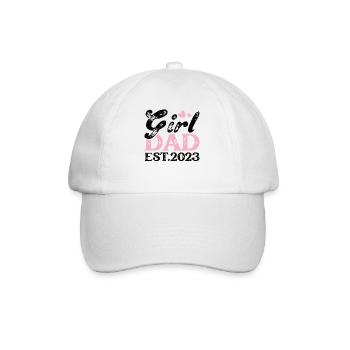 Fête des pères Cadeau Fille Princesse 2023 - Casquette classique - blanc/blanc - Devant