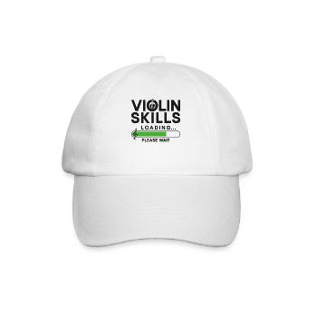 Violoniste Violoniste Compétences en violon - Casquette classique - blanc/blanc - Devant
