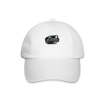 Snowboard Adventures Winter Sports Snow - Baseball Cap - white/white - Front
