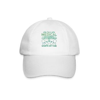 Certified Medical Assistant Medical - Baseball Cap - white/white - Front