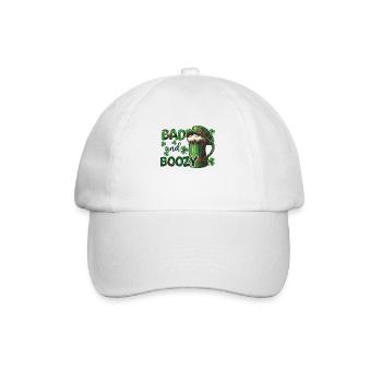 All Irish Ireland Clover Green St Patrick's Day - Baseball Cap - white/white - Front