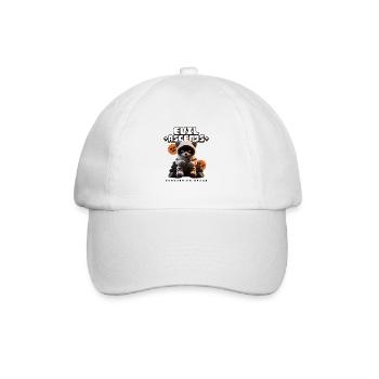 CONQUÉRIR L’ESPACE pour l’Enfer - Casquette classique - blanc/blanc - Devant