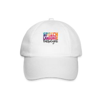 Speech Therapist Therapy Assistant - Baseballkappe - Weiß/Weiß - Vorne
