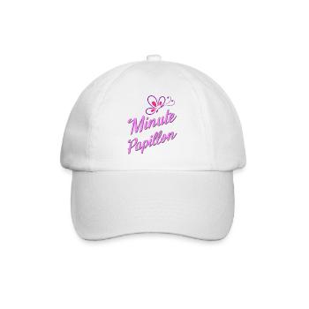 minute papillon - Casquette classique - blanc/blanc - Devant