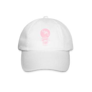 Enduro Motorcycle Supermoto Motorbike Motocross - Baseball Cap - white/white - Front