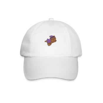 Cat Halloween Witch Children Witches Costume - Baseball Cap - white/white - Front