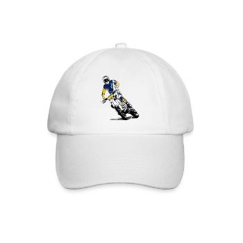 Enduro Offroad - Baseball Cap - white/white - Front
