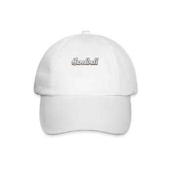 Équipe de handball, club, entraîneur, entraîneur, joueur - Casquette classique - blanc/blanc - Devant