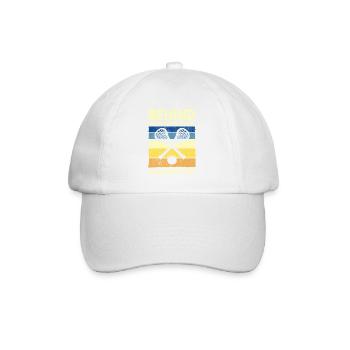 Lacrosse Goalkeeper LAX Goalie Player Fan Coach - Baseball Cap - white/white - Front