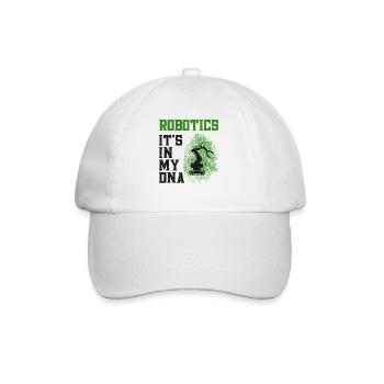 Robot Robotics Engineer Robotics - Baseball Cap - white/white - Front