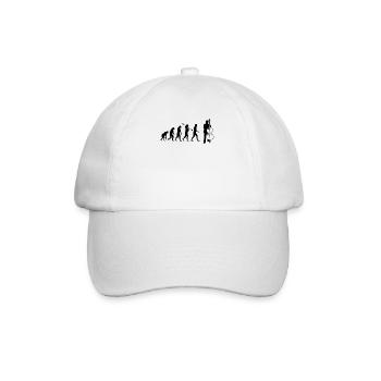 Double bass Double bass player Double bass player - Baseball Cap - white/white - Front