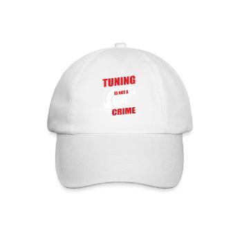 Tuner de voiture, Mécanicien automobile, Voiture de course, Tuning - Casquette classique - blanc/blanc - Devant