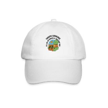 Tomato Gardening Lover Lustiger Gärtner - Baseballkappe - Weiß/Weiß - Vorne
