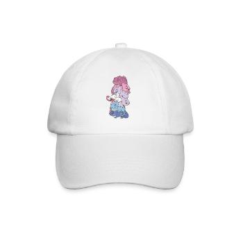 Bigender Flag Pride LGBTQ Chameleon Bunch - Casquette classique - blanc/blanc - Devant