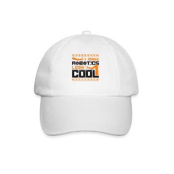 Ingénieur Robotique Robot Vintage I - Casquette classique - blanc/blanc - Devant
