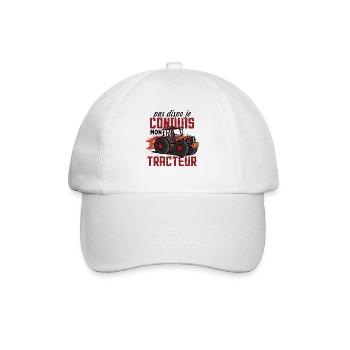 Humoristique Routier Camionneur Humour Poids Lourd - Casquette classique - blanc/blanc - Devant