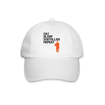 Postman Saying Courier Postman Gift - Baseball Cap - white/white - Front
