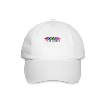 Trigender Flag Pride LGBTQ Mignon Koala - Casquette classique - blanc/blanc - Devant