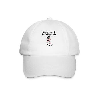 Fête des pères - Famille Père Fils - Casquette classique - blanc/blanc - Devant