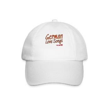 German Love Song - Baseball Cap - white/white - Front