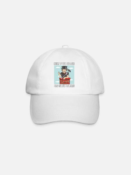 SCHLOTFEGER KEHREN UND MESSEN - Baseballkappe - Weiß/Weiß