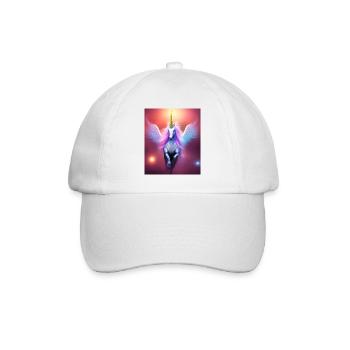 Einhorn - Baseballkappe - Weiß/Weiß - Vorne