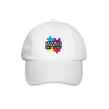 Puzzlers Sort It Out 4 - Baseball Cap - white/white - Front