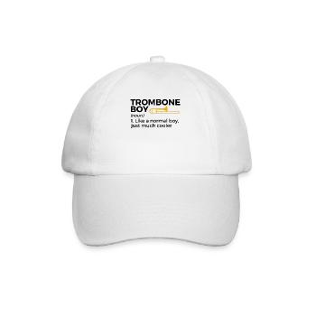 Trombone Musicien Brass Band - Casquette classique - blanc/blanc - Devant