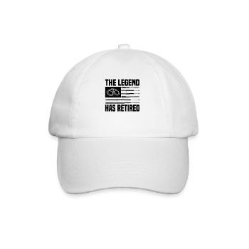 Shérif adjoint Police Law Officer Guard - Casquette classique - blanc/blanc - Devant