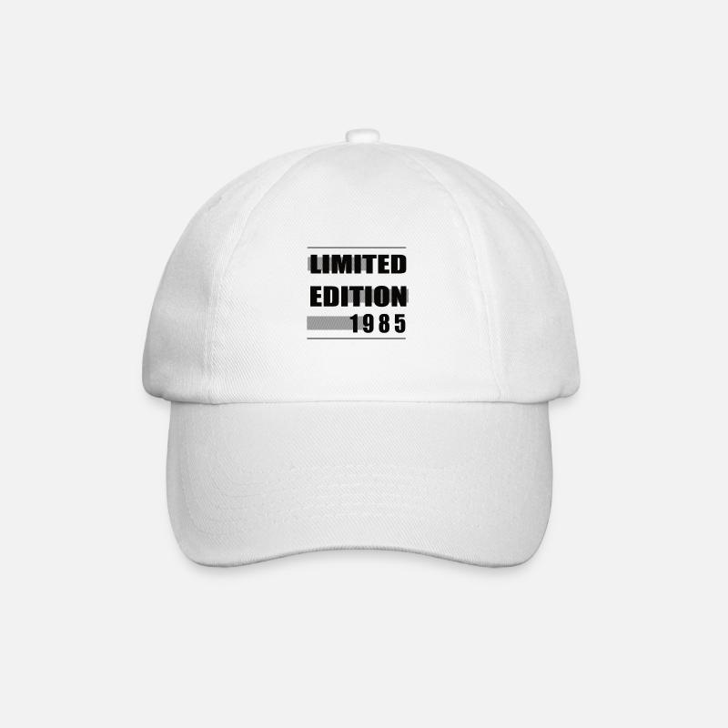 Limited Edition 1985 - Baseballkappe - Weiß/Weiß
