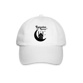 Mosquée Ramadan Kareem - Casquette classique - blanc/blanc - Devant