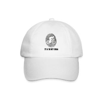 Road Bike Its In My Dna - Baseball Cap - white/white - Front