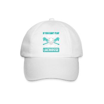 Lacrosse LAX Club Team Players Coaches Fans Coach - Casquette classique - blanc/blanc - Devant