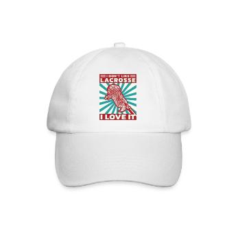 Lacrosse LAX Club Team Players Coaches Fans Coach - Casquette classique - blanc/blanc - Devant