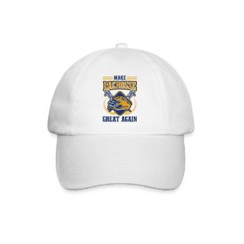 Lacrosse LAX Club Team Players Coaches Fans Coach - Casquette classique - blanc/blanc - Devant