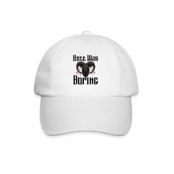 Satan Belzébuth Diable Gothique Pentagramme Mystique - Casquette classique - blanc/blanc - Devant