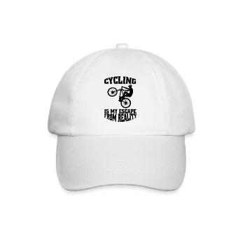 Cycling Cycling Cyclists Cyclists Cycling - Baseball Cap - white/white - Front