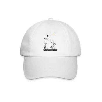 Spring - Baseball Cap - white/white - Front