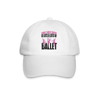 Ballet Danseuse Danse Ballerine - Casquette classique - blanc/blanc - Devant