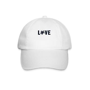 Love Tortoise Water Turtle Turtle - Baseball Cap - white/white - Front