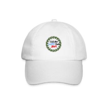 Marijuana/Weed - I did not smoke - Baseball Cap - white/white - Front