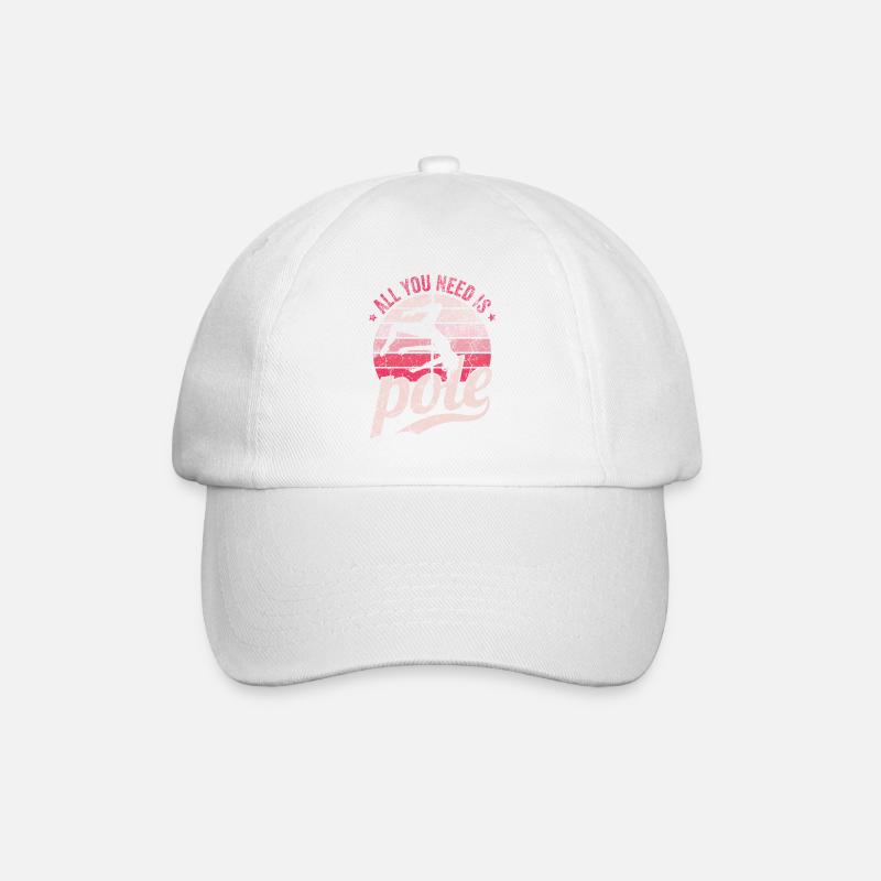Pole Dance Dancer, Pole Dance, Pole Dancing - Casquette classique - blanc/blanc