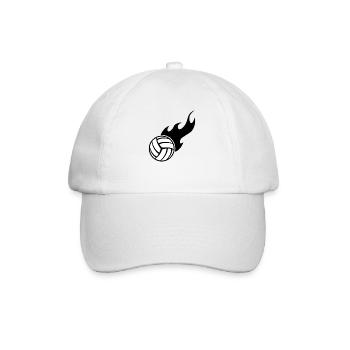 Volleyball - Baseballkappe - Weiß/Weiß - Vorne