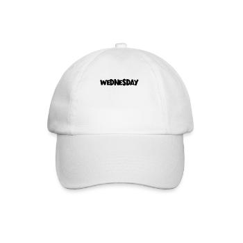 Mittwoch der Woche minimalistischer Mittwoch - Baseballkappe - Weiß/Weiß - Vorne