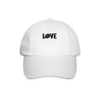 Love Frisbee Golf Basket Disc Disc Golfer - Baseball Cap - white/white - Front