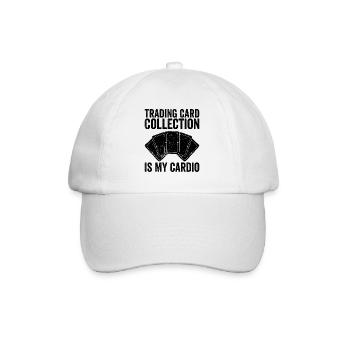 Jeu de cartes à collectionner amusant TCG - Casquette classique - blanc/blanc - Devant