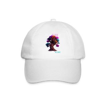 Constructeur de cabane dans les arbres - La vie est meilleure dans un treehou - Casquette classique - blanc/blanc - Devant