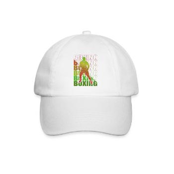 Boxen Martial Arts Boxing Box Club Boxer - Baseball Cap - white/white - Front