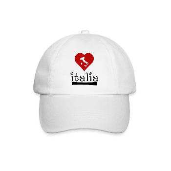 Italia - Casquette classique - blanc/blanc - Devant