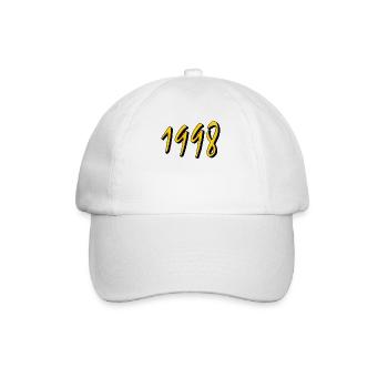 BIRTHDAY YEAR 1998 - Baseball Cap - white/white - Front